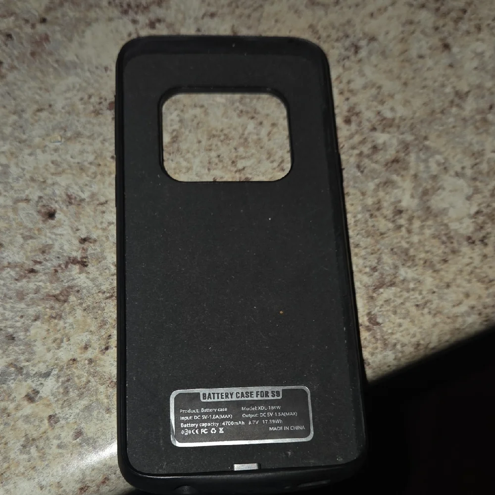 Samsung Galaxy S9 Black Battery Case
